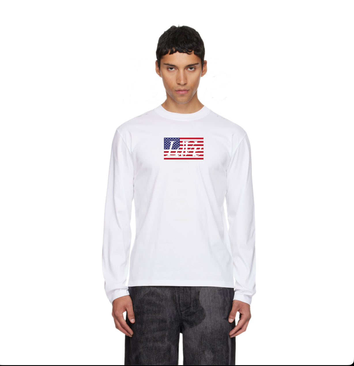 LVA logo print longsleeve